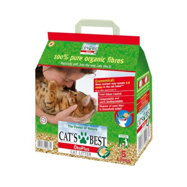 Cat's Best Oko Plus Organic Cat Litter 13kg